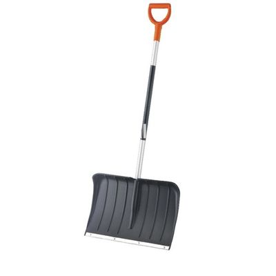 Tubos de aço D-Grip pá de neve com alça de alumínio ferramenta de inverno de trabalho pesado
