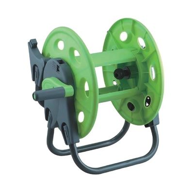 Rolo de mangueira de jardim de plástico ABS de tamanho conveniente com um cabo de qualquer cor