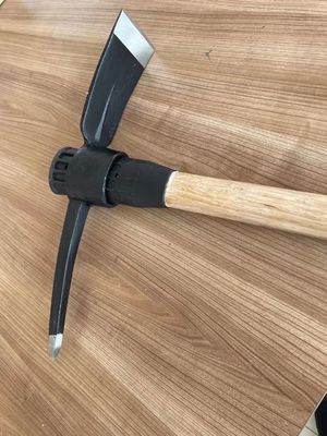 Pintura de superfícies de cor acabamento de aço ferramentas de escavação picareta para agricultura jardinagem