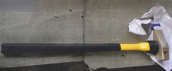 5 kg de machado pesado de divisão com alça de fibra de vidro e cunha de divisão de longa duração