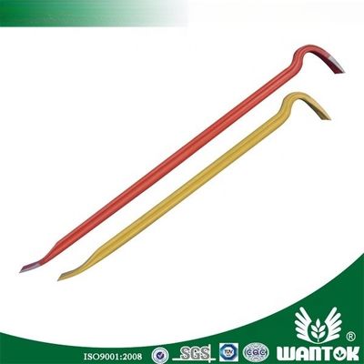 Suporte personalizado Forjado Wrecking Bar Bar Crow Bar Flat Pry Bar Nail Puller para DIY Grade